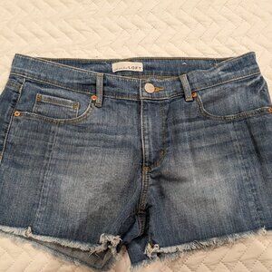 Ann Taylor Loft Jean Cut Off Shorts